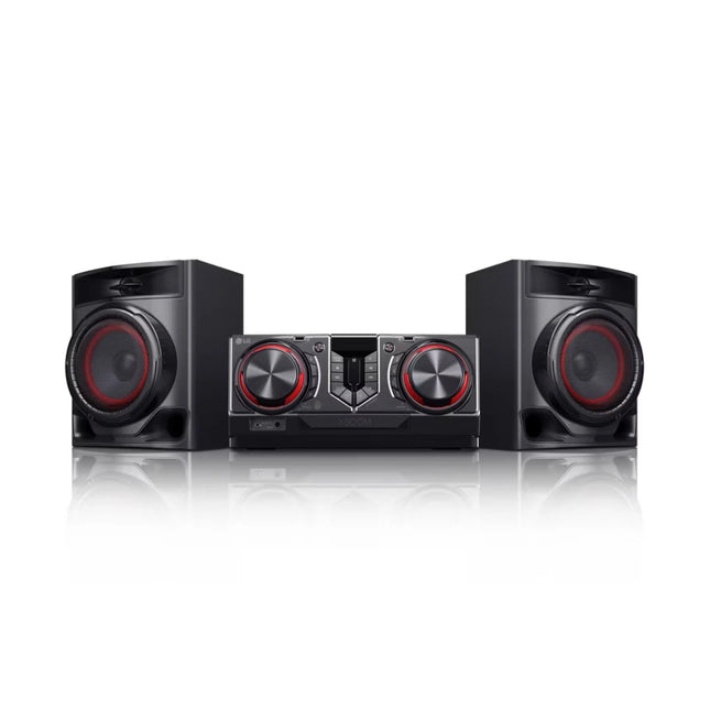 Minicomponente LG XBOOM 480W con Bluetooth, CD y Karaoke (CJ44)