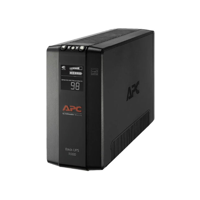 Batería de Respaldo UPS APC 1000VA con Pantalla LCD y 8 Tomas (BX1000M-LM60)