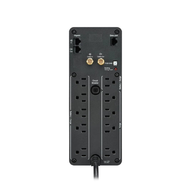 Batería de Respaldo UPS APC 1100VA con Pantalla LCD y Puertos USB (BR1100M2-LM)
