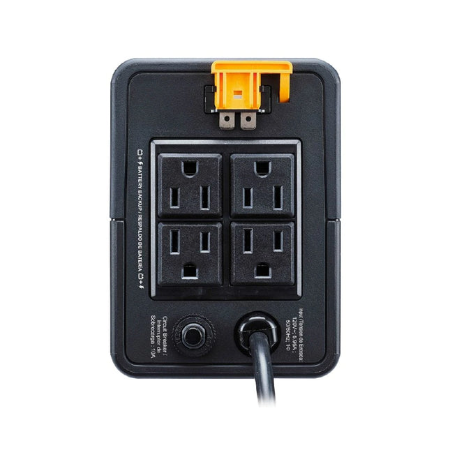 Batería de Respaldo UPS APC 700VA con Regulador AVR y Puerto USB 4 Tomas (BVX700LU-LM)