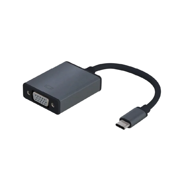 Cable Adaptador ARGOM Type-C a VGA 6"/15cm