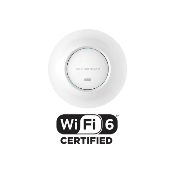 Punto de Acceso Grandstream GWN7660 Wi-Fi 6 AX1800 2x2 con Puertos Gigabit para Interiores